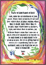 Prayer of Saint Francis of Assisi poster (5x7) - Heartful Art by Raphaella Vaisseau
