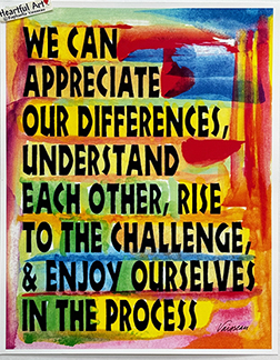 What we can do poster (11x14) - Heartful Art by Raphaella Vaisseau