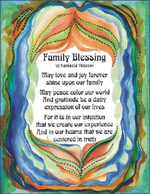 Heartful Art Online: Family Blessing poster 2 (8x11) - Heartful Art by ...